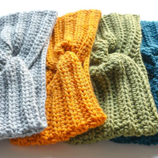 Woolster headband collection - bright colours