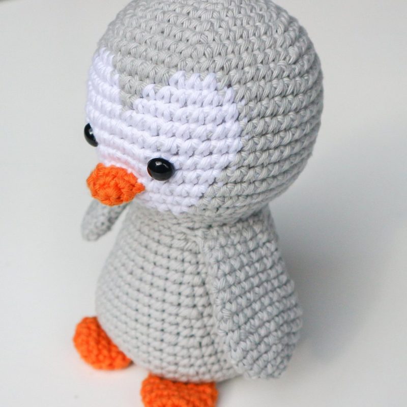 Penguin soft toy handmade