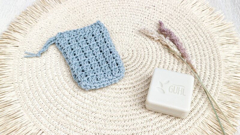 Woolster soap saver - blue